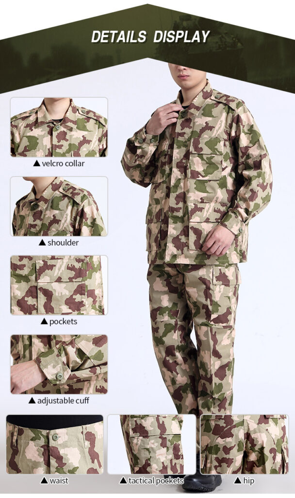 BDU Uniform Nigeria Desert