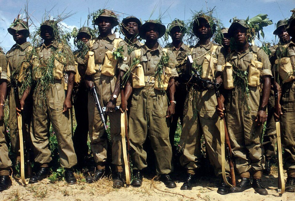 19 century Nigerian military uniform
