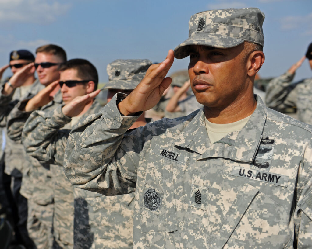 US forces, coalition partners attend Dutch army 1st NBMDTF Change of Command