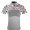 New Tactical Shirt Short Black Multicam2