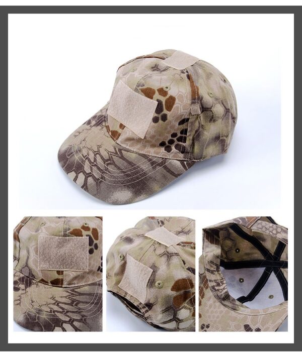 Tactical Basball Cap Highlander Details1