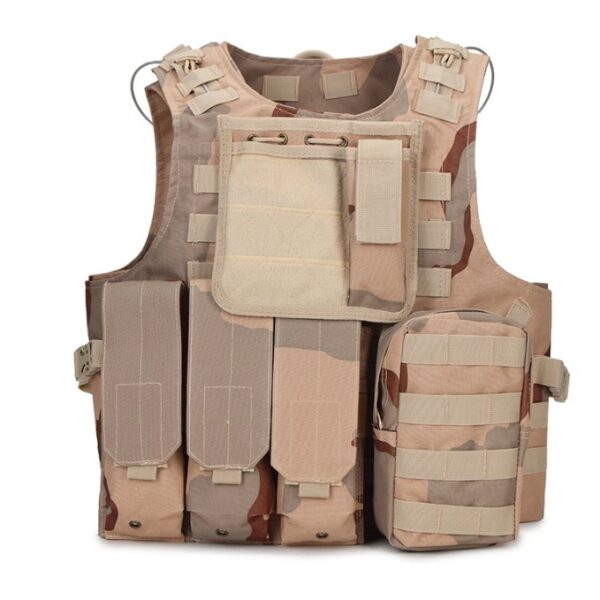 Tactical vest1 Tri-Color Desert