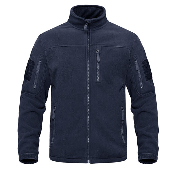 fleece jacket navy blue