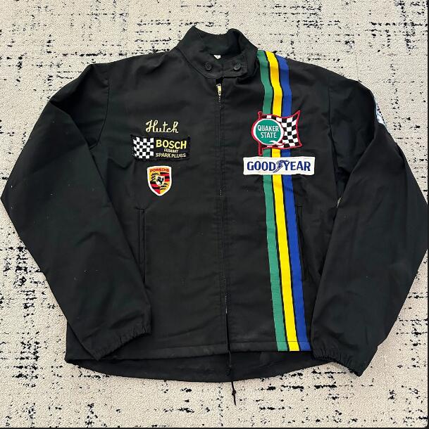 Black Porsche Racing Jacket