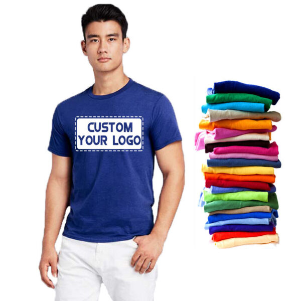 Wholesale-Blank-T-Shirt-Custom-100-Cotton